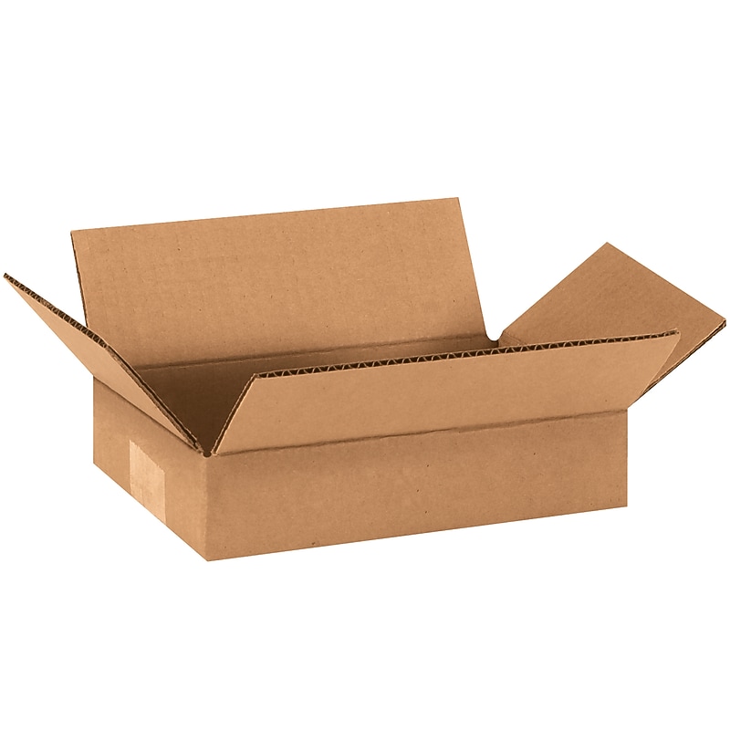 9" x 6" x 2" Shipping Boxes, 32 ECT, 25/Bundle (962) image 1
