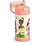 Thermos Funtainer Disney Princess Stainless Steel Vacuum Insulated Water Bottle, 12 oz., Peach (EAF4104PN6)~#|#~B83B1408-0ED5-49C4-B8945583FBE5D4F7_sc7