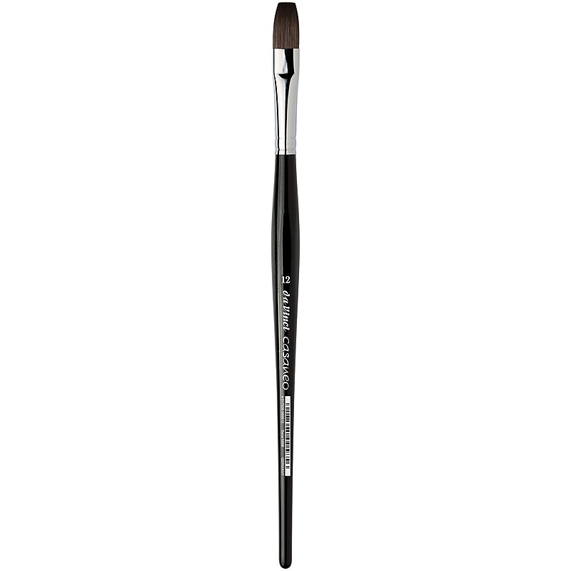 da Vinci CASANEO Oil and Acrylic Synthetic Bristle, Flat Brush (DVXVA589812) image 1