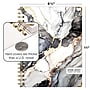 2026-2027 Excello Brands 8.5" x 11" Academic Weekly & Monthly Planner, Paperboard Cover, Black Gold Marble (FSHN-AY26-8511-34)~#|#~B84259E9-8521-4D53-AB5E65F54E6BE45D_sc7