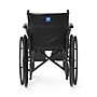 Medline Guardian K1 Wheelchair, 16" Seat Width, Removable Desk Length Arms, Elevating Legrest, Black (K1166V22E)~#|#~B843C566-6812-49F1-8AE299F09674B052_sc7