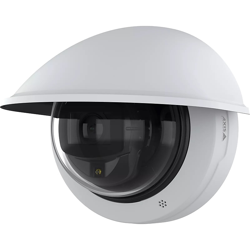 Axis Communications M42 Series Outdoor Wireless 8MP Dome Security Camera, 1-Channel, White (02816-001) image 1