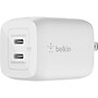 Belkin BoostCharge Pro GaN USB-C Wall Charger, 65W, White (WCH013DQWH)~#|#~B844A208-21C8-4F9F-9DB88B89EEB3E06C_sc7