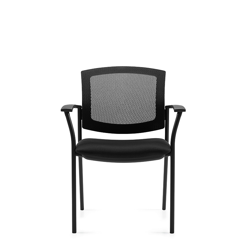 Offices To Go Mesh Multi-Function Chair, Black (OTG2809) image 1