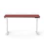 VersaDesk PowerLift 60"W Electric Rectangular Adjustable Standing Desk, Cherry/White (PLSDR6024-WC-APP)~#|#~B849E806-9385-4B84-B496B7A1934FF68B_sc7