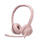 Logitech H390 USB-A Stereo Phone & Computer Headset, Rose (981-001280)~#|#~B84B67D2-0A50-4597-9835375873C1BFFB_sc7