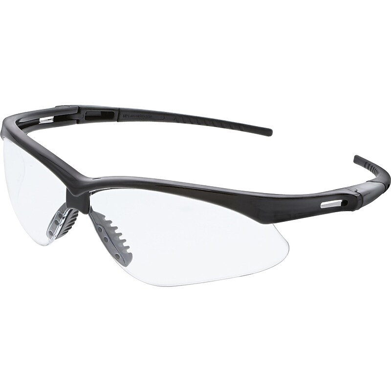 MCR Safety Memphis Safety Glasses, Wraparound, Clear Lens (MP110) image 1