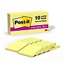 Post-it Super Sticky Notes, 3" x 3", Canary Collection, 90 Sheet/Pad, 10 Pads/Pack (654-10SSCY)~#|#~B853B783-F34F-4F74-917F222E8724A10F_sc7