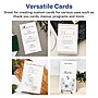 Avery Rectangle Matte Blank Card, White, 50/Box (19479399723)~#|#~B8568095-A6C3-4F50-8CCEFA7266D48DE6_sc7