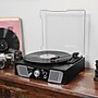 Victor Lakeshore Dual-Bluetooth Belt-Drive Retro 5-in-1 Turntable System, Black (VHRP-1100-BK)~#|#~B85A2798-54EB-4707-8C038BD36F611608_sc7