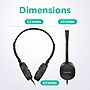VentureX K22 3.5mm Kids Learning Stereo Phone & Computer Headphone, Black, 50/Pack (VHPK22M50)~#|#~B85B5F99-1475-4556-AE1DD2B0BDE88C03_sc7