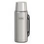 Thermos Icon Stainless Steel Vacuum Insulated Beverage Bottle, 40 oz., Matte Stainless (EAIS2102MS4)~#|#~B85D1CC3-3137-4C90-AE0ECCCBCA03DEEF_sc7