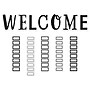 Teacher Created Resources Black and White Welcome Bulletin Board Set, 49/Set (TCR6805)~#|#~B8602913-C4F4-4FAA-96EC7EF9BCE33E62_sc7