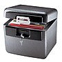 SentrySafe Plastic Fire/Waterproof Safe with Key, 0.65 cu. ft. (HD4100)~#|#~B861883B-41AF-400B-AE10D9E40172DC5F_sc7