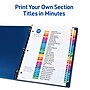 Avery Ready Index Table of Contents Paper Dividers, 1-31 Tabs, Multicolor, 6 Sets/Pack (11831)~#|#~B8665A12-2BF9-4017-9CBFBCC3D1AD77B1_sc7