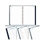 2024-2025 AT-A-GLANCE Signature Collection 5.5" x 8.5" Academic Weekly & Monthly Planner, Faux Leather Cover, Navy~#|#~B866BD42-8B98-40C6-AE8E23683838D118_sc7