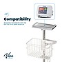 Viva Comfort Rolling Sturdy Compact Mobile Stand for RVS-100 Vital Signs Monitor, White (ADI912-C-MP-04-MK)~#|#~B868E13E-16B1-4E32-9AD58763FF538D2B_sc7