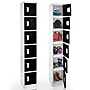 AdirOffice 72"H 6-Tier Black Storage Locker (ADI629-206-BLK-DL)~#|#~B8691815-F22F-411C-B62AC05FC3A80381_sc7