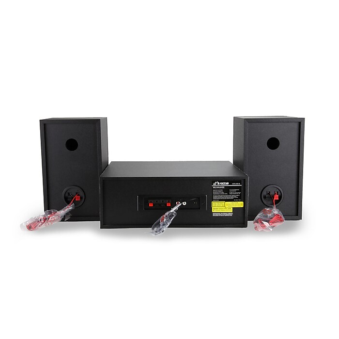 Victor Milwaukee 50 Watt Desktop CD Stereo Wireless Bluetooth