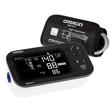 Omron 7 Series Bluetooth Upper Arm Blood Pressure Monitor, Black