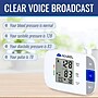 Mabis Talking Digital Arm Blood Pressure Monitor, White, 24/Carton (04-650-001CA)~#|#~B869FAFD-B9F4-43E2-B2E2C1100E8EA9E0_sc7