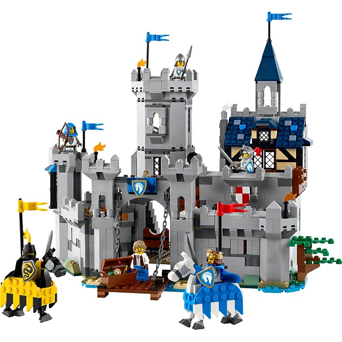 LEGO Creator 3-in-1 Medieval Horse Knight Castle, 1,371 Pieces