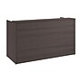 Bush Business Furniture Arrive 72"W Reception Desk with Shelf and Mobile File Cabinet, Storm Gray (ARV005SG)~#|#~B86EC45E-59AA-4C28-9C01C753F235F76F_sc7