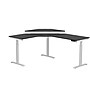 VersaDesk PowerLift 72"W Electric Corner Adjustable Standing Desk, Black/White (PLCSD6072-WB-APP)~#|#~B87CA8DE-BC7E-49D8-BEBD8968FEE2B4EF_sc7