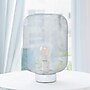 Creekwood Home Mesh Wire 11.8" LED Table Lamp, White (CWT-1002-WH)~#|#~B87D4D66-3C95-4FC8-90DB9814DFA03F15_sc7