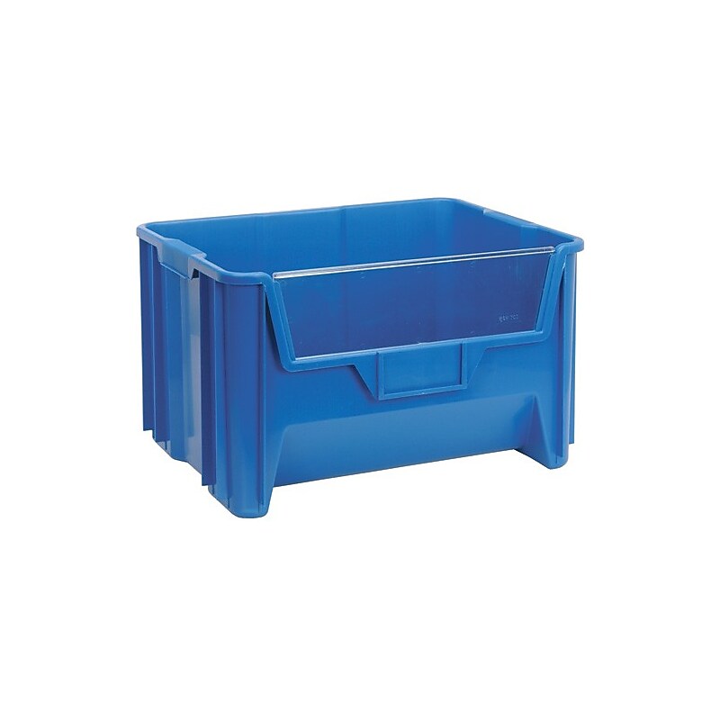 Quantum Storage Systems Ultra Stack and Hang Large Polyethylene Window, 4" x 0.25" x 18", 3/Carton (WGH700) image 1