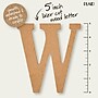 Plaid MDF Letters, 5", Brown Oxide, 12/Pack (PDE63576-12)~#|#~B883C112-D3A3-46F7-9CD65485A636EE8A_sc7