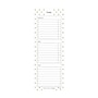 Blue Sky Bespoke Letterpress Notepad, 3" x 8", Cream Hearts (156839)~#|#~B8846BC4-7701-4C17-9C1EBDB5ED6633CB_sc7