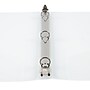 JAM Paper 1/2" 3-Ring Flexible Poly Binder, Clear (PB75237CL)~#|#~B8847800-6635-4699-A602F479780C6D39_sc7