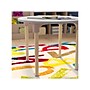 Flash Furniture Bright Beginnings Hercules 33" Round Table, Height Adjustable, White/Beech (MK-ME088022-GG)~#|#~B8884585-0062-441C-9E9670D509E10EBB_sc7