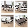 Bush Business Furniture Envision 72"W Foldable Training Room Table, Storm Gray (NVW172SGK)~#|#~B889F690-0B7B-485F-A68987D7855699C6_sc7