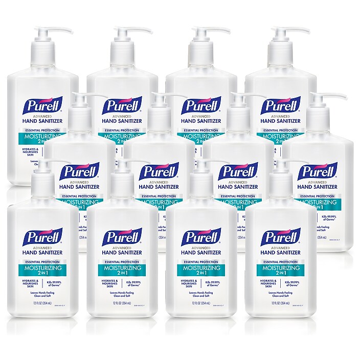 PURELL 2in1 Moisturizing Advanced 70% Alcohol Gel Hand Sanitizer