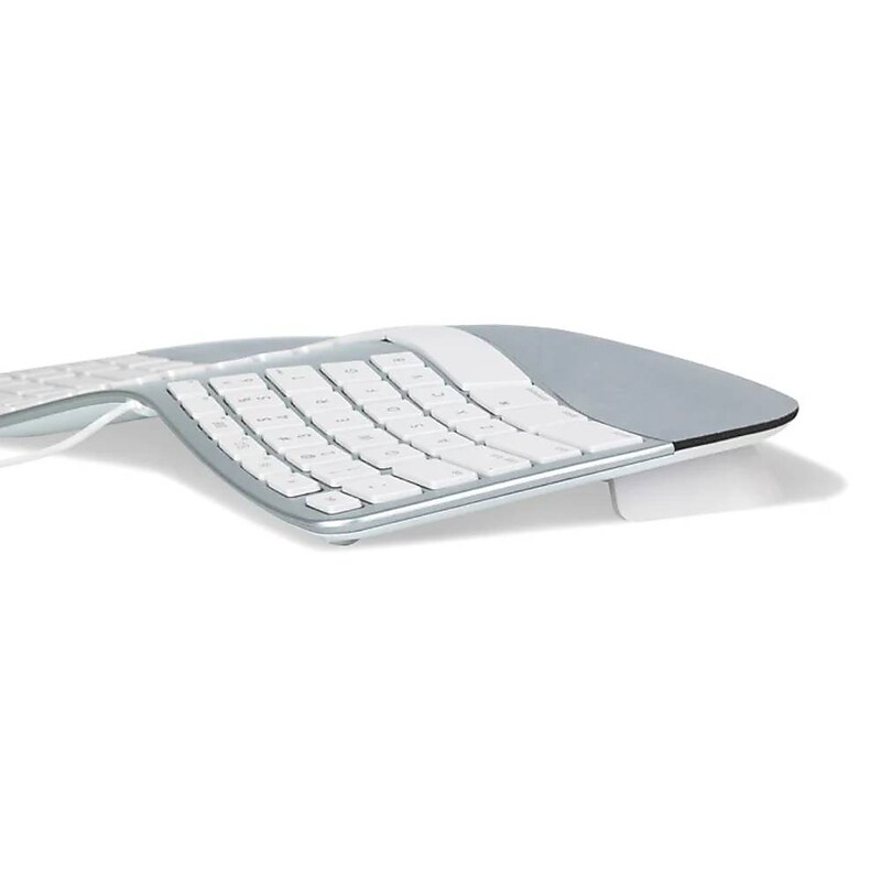 Matias Sculpted Wired Ergonomic Keyboard for Mac, Silver (FK313) image 1