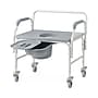 Medline Bariatric Commode, Fixed Arms, Back Bar, Aluminum Frame, 1000 lb. Capacity (G1-507BWX1)~#|#~B896BE6A-BA2F-49C5-A734824481710DE2_sc7