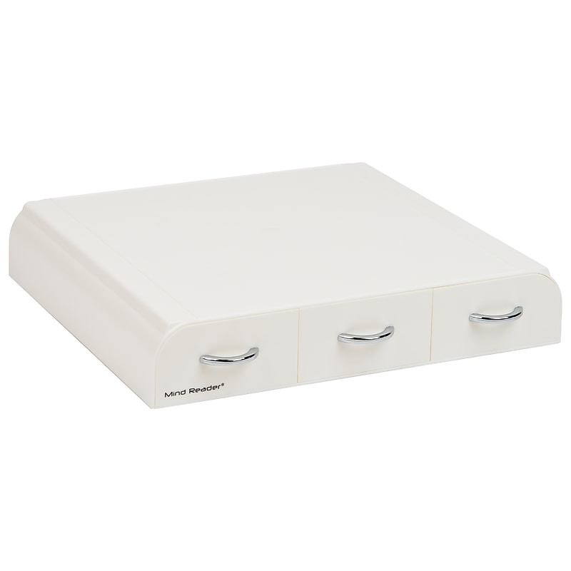 Mind Reader Plastic Coffee Drawer, 36 Pod Capacity, White (TRAY6-WHT) image 1