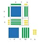 Learning Resources Magnetic Algebra Tiles, Algebraic Math Skills, 72 Piece Set (LER7641)~#|#~B89921C5-C048-4B16-A26C8CEB150A150A_sc7