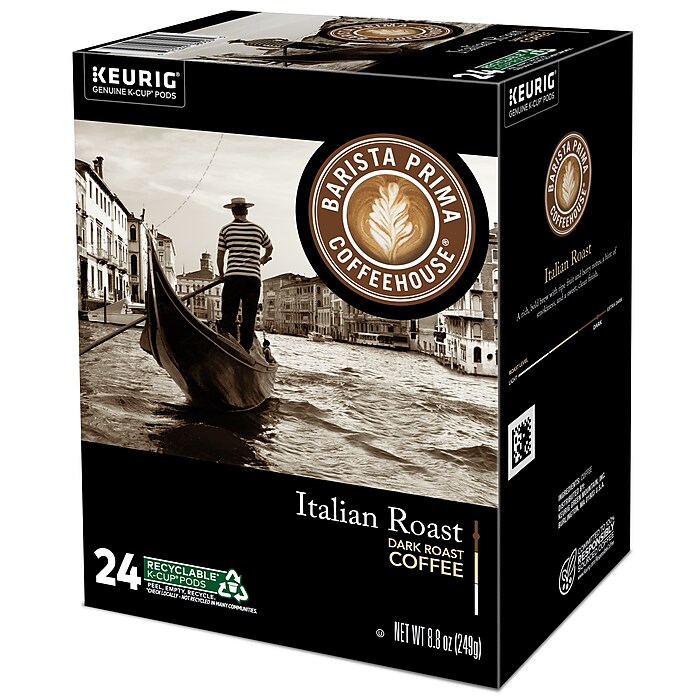 Barista prima italian roast shop