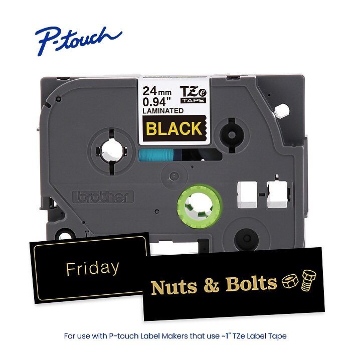 Brother P-touch Laminated Label Tape, ~1