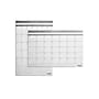 Staples 24" x 36" Monthly Dry-Erase Wall Calendar, Undated, Reversible, White/Gray (ST60365-23)~#|#~B8A5ED9B-022A-42F3-AF5F57EFC0D60632_sc7