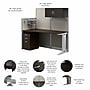 Bush Business Furniture Office in an Hour 63"H x 65"W Cubicle Workstation, Mocha Cherry (WC36892-03K)~#|#~B8A9A0DF-C571-467C-91CBD4D23B59FB2A_sc7