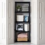 Iris 5-Shelf Plastic Shelving Unit, 63.6" x 23.9" x 11.8", Black (140039)~#|#~B8B060E0-EEB0-40D4-B9A3AD95A2BCA10F_sc7