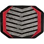 Anji Mountain Rug'd Prizm Red Carpet & Hard Floor Chair Mat, 36" x 48", Gray/Red (AMB9107)~#|#~B8B1614D-36B4-4076-B644809F0617F00D_sc7