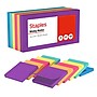 Staples Sticky Notes, 3" x 3", Sorbet Colors, 1200 Sheets - Pastel Self-Stick Notes for Planning, Lists & Office Use~#|#~B8B426CD-9F69-41F1-B208E7A4EF2CD379_sc7
