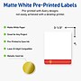 Avery Rectangle Multipurpose Labels, 4" x 3-1/3", White, 40/Pack (19479370549)~#|#~B8B4B487-CF98-414A-8D4FBF5246C383F6_sc7