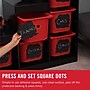 Velcro® Brand 7/8" x 7/8" Sticky Back Hook & Loop Fastener Mounting Squares, Black, 12/Pack (90072)~#|#~B8B7867C-9CA6-49FE-B77D5A57CD3DC0AF_sc7