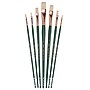 Silver Brush Natural Hog Bristle, Grand Prix All Flat Brushes, 7/Pack (SLVGP1064)~#|#~B8BD45E1-9A31-4FA8-85D975141F242BF7_sc7